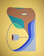 2025-4, Acrylic on Canvas, 30x24