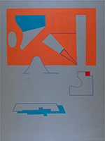 2005-3, Acrylic on Canvas, 48x36