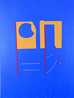 2011-1, Acrylic on Canvas, 44x33
