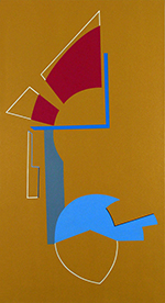 2012-1, Acrylic on Canvas, 28x52