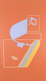 2014-2, Acrylic on Canvas, 48x27